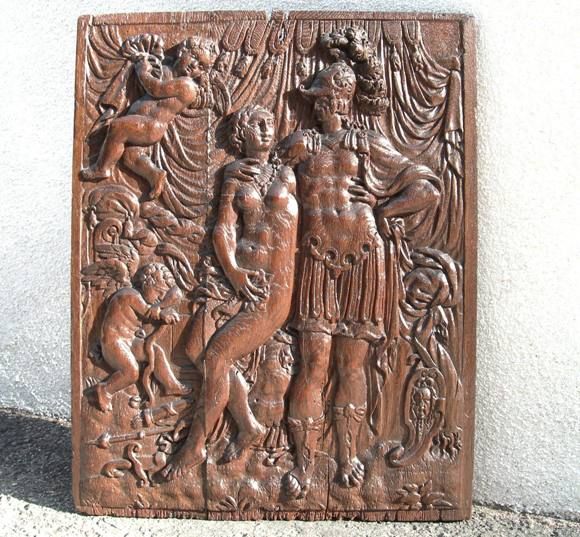 17th Cetnury Carved Panel (GMD#1872)