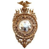 19th C. Regency Carved Giltwood Mirror