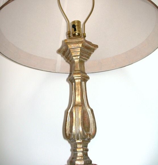 LXIV Style Candlestick Lamp (GMD#1934) In Good Condition For Sale In Los Angeles, CA