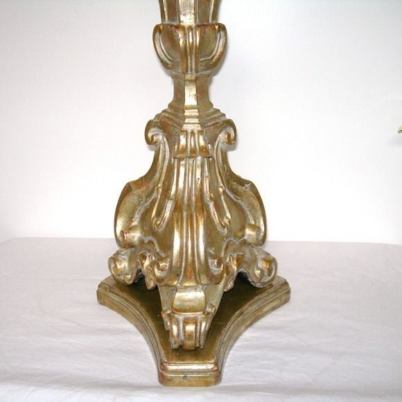 Mid-20th Century LXIV Style Candlestick Lamp (GMD#1934) For Sale