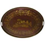 19th C. French Tole Tray