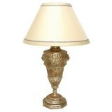 Silver Giltwood Urn Form Lamp (GMD#2077)