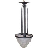 FRENCH ART DECO CHANDELIER BY DEGUE