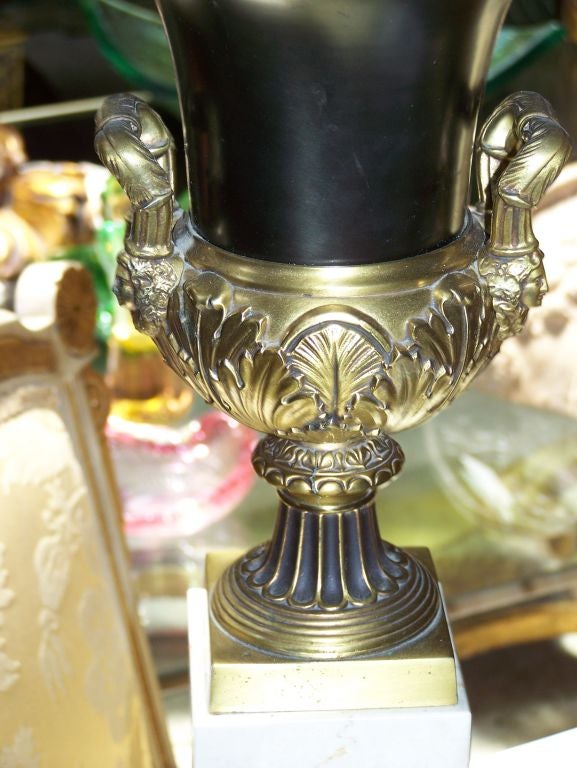 Mid-20th Century PAIR OF 1940'S STIFFEL URN TABLE LAMPS