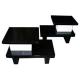 PAIR OF SIDE TABLES BY PAUL FRANKL