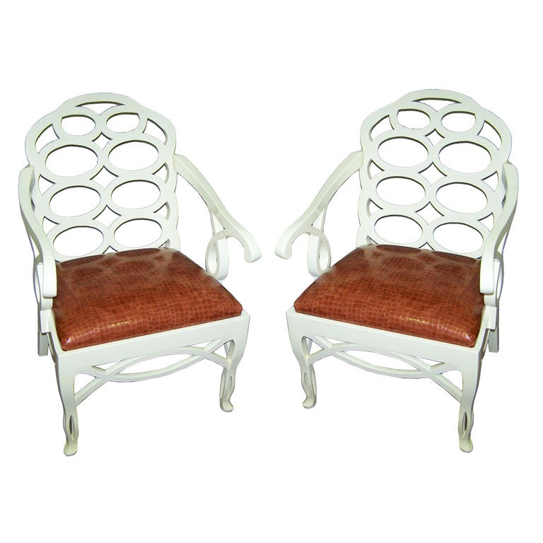 Pair of Armchairs by Frances Elkins