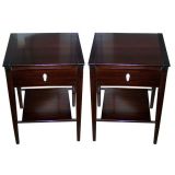 PAIR OF ELEGANT NIGHTSTANDS