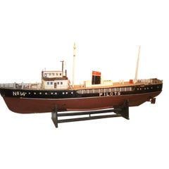 Antique English Pilot Model Boat