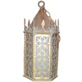 Gothic bronze lantern