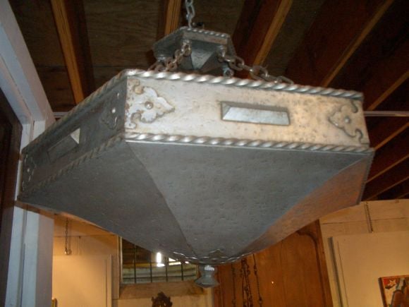 Arts and Crafts ceiling fixture