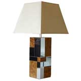 Table lamp in the style of Paul Evans