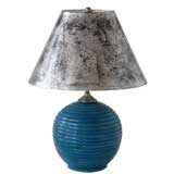 French art deco ceramic lamp