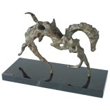 "Stallion" bronze sculpture by Max Fleisher