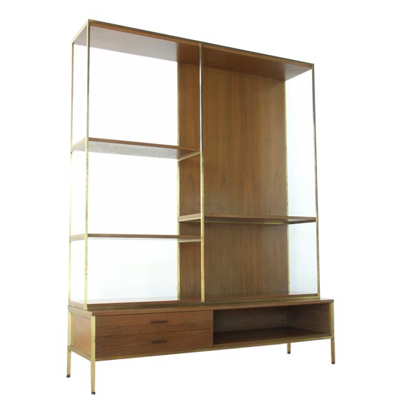 Paul McCobb shelf unit with drawers