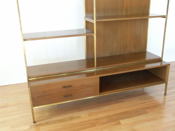 Mid-20th Century Paul McCobb shelf unit with drawers