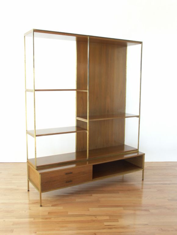 American Paul McCobb shelf unit with drawers