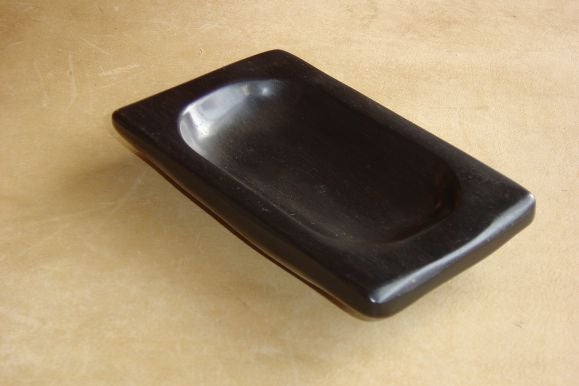 Plat en ébène Odile Noll