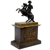 Very Handsome Bronze Figure Of Napoleon On Horseback.
