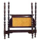 Vintage British Colonial Four Polster Bed