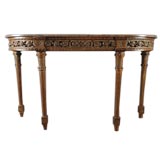 Louis XV Style Console Table In The Manner Of Jansen. Louis XV Style Console Table In The Manner Of Jansen.