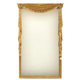 Giltwood Swag Mirror.