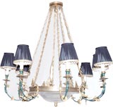 Empire Style Six Arm Chandelier