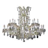Pair Of Venetian Twenty-Four Light Chandelier.
