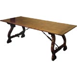 Handsome 17th Century Style Handcrafted Reproduction Table