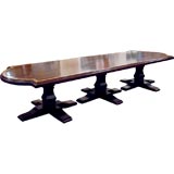 Custom Handcrafted English Dining Table