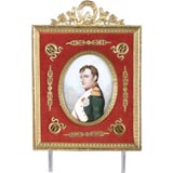 A Portrait Miniature on Ivory of Napoleon,