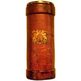 19th Century English Leather Umbrella Stand