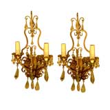 One Pair Of Vintage Sherle Wagner Sconces
