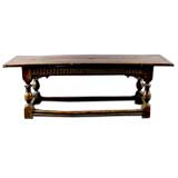 Antique A 18th Century Refectory Table,
