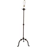 Iron Floor Lamp by Karl Springer