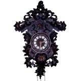 Antique Black Forest Clock