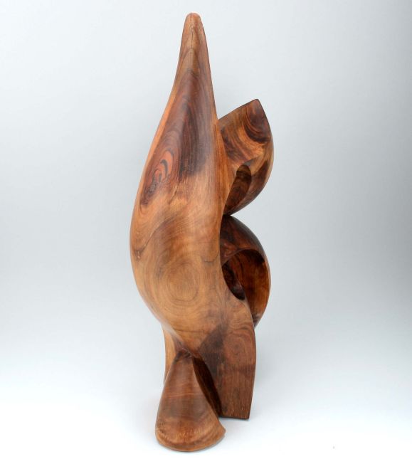 20th Century Biomorphic  Carved Wood Sculpture