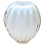 Large Opalescent Murano Vase