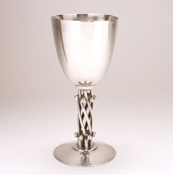 William Spratling Set of 6 Sterling Goblets