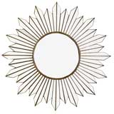 Large Sunburst Mirror