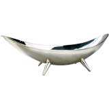Asymetrical Sterling Silver Modernist Bowl