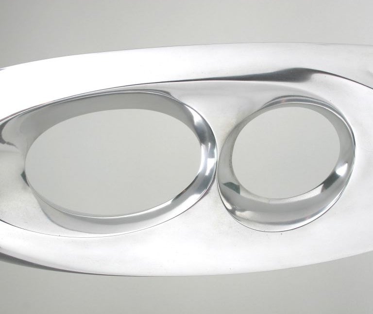 Large Modernist Aluminum Sculpture by Michael Barkin 1