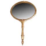 Palladio Oversized Gilt Wall Mirror in the shape of a Vanity Mirror