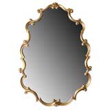 Glamourous Gold Gilt Carved Mirror