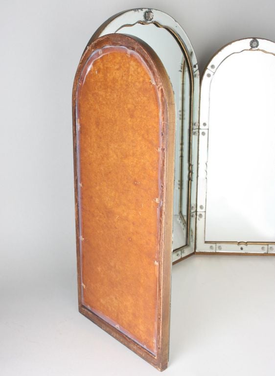 Outstanding Art Deco Venetian Vanity Mirror 1