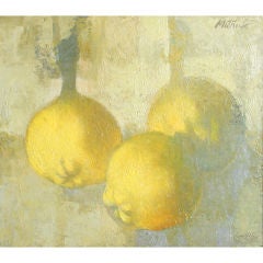 Vintage Still life  "Quince" by Stanley Mitruck