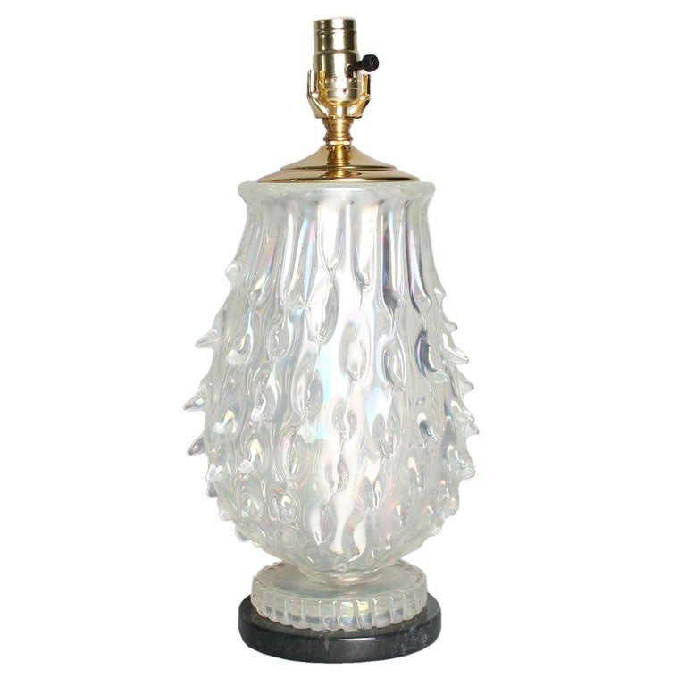 Barovier Murano Medusa Lamp