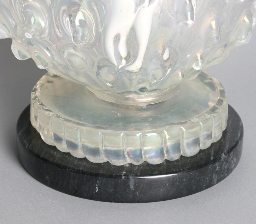 Mid-20th Century Barovier Murano Medusa Lamp