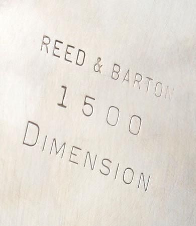 Modernist Reed & Barton Dimension Silver PlateTea  & CoffeeSet 3