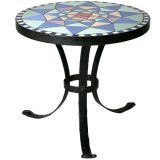 Transitional Arts 
Crafts/ Art Deco Occasional Table