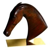 Hagenauer carved wood horse head